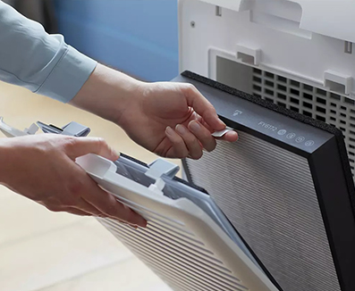 Filtro de aire y filtro de grifo